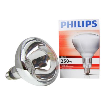 Hard Glas Lamp 250 W - Wit