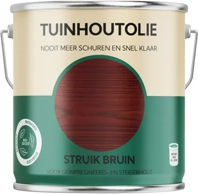 Tuinhoutolie | 2500 ml | Struik bruin - 25.955.02 Tuinhoutolie | 2500 ml | Struik bruin - 25.955.02