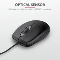 Trust TM-100 muis USB Type-A Optisch 1000 DPI Ambidextrous - thumbnail