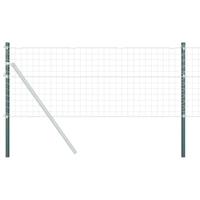 Hekpalen 12 pcs Groen 100 cm Poedergecoat staal - thumbnail