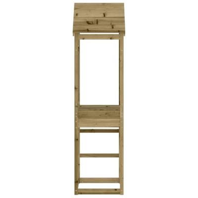 VidaXL Speeltoren 52,5x46,5x206,5 cm geïmpregneerd grenenhout