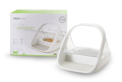SureFeed Mikrochip chucker Automatische voederbak 400 ml Hond, Kat Wit Besturing via chip of RFID-aanhanger, Automatisch sluitende deksel, Voor nat en droog SureFeed Mikrochip chucker Automatische voederbak 400 ml Hond, Kat Wit Besturing via chip of RFID-aanhanger, Automatisch sluitende deksel, Voor nat en droog