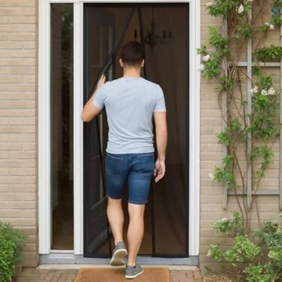 Insectenscherm voor deurg eschikt tot 220x100 cm Insectenscherm voor deurg eschikt tot 220x100 cm