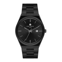 Sem Lewis Aldgate horloge SL1100035 zwart - thumbnail