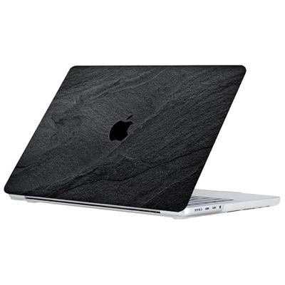 Lunso MacBook Pro 16 inch (2021-2024) cover hoes - case - Black Stone