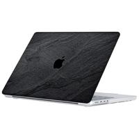 Lunso MacBook Pro 16 inch (2021-2024) cover hoes - case - Black Stone - thumbnail