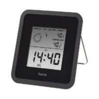 Hama Thermo-/hygrometer TH50 Zwart - thumbnail