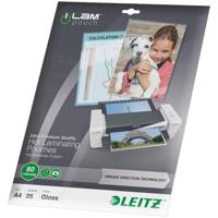 Leitz Ilam lamineerhoes ft A4, 160 micron (2 x 80 micron), pak van 25 stuks - thumbnail