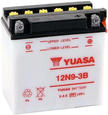 YUASA batterij "12n9-3b". battery 12n9-3b standard without sp