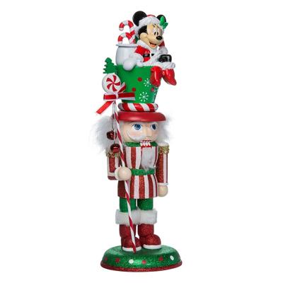 Holly Wood Minnie Nutcracker Notenkraker 35,6 cm kerst Kurt S. Adler - Kurt s adler Holly Wood Minnie Nutcracker Notenkraker 35,6 cm kerst Kurt S. Adler - Kurt s adler
