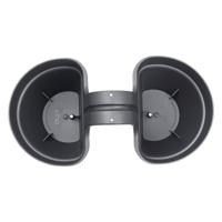 ELHO - Bloempot - Vibia Campana Flower Twin 21 - Antraciet - Buitenbalkon - L 38,4 x B 20,5 x H 26,5 cm - thumbnail