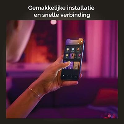 Philips Hue LED-inbouwlamp 871951435534700 Hue White & Col. Amb. Xamento Einbauspot silber 1er LED vast ingebouwd 5.7 W