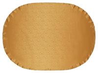 LIVARNO home Set van 2 jacquard tafelkleden (Ovaal, Goud) - thumbnail