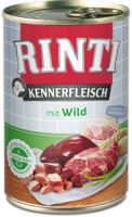 RINTI Kennerfleisch Venison - natvoer voor honden - 400g - thumbnail