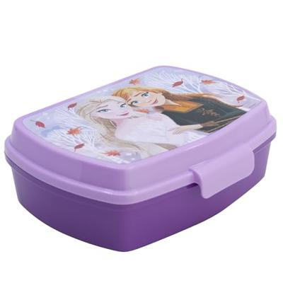 Broodtrommel Frozen Multicolour Plastic Rechthoekig