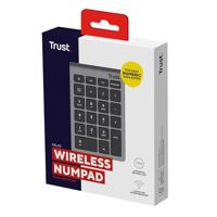 Trust Xalas Numeriek Toetsenbord Draadloos Zilver - thumbnail