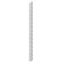 Element wandrail dubbel - wit - 45 cm - thumbnail