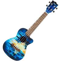 Flight Elise Ecklund City Signature concert ukelele met padded gigbag, boekje en stickers - thumbnail
