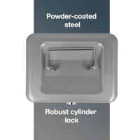 Westcott AC-E51000-ZI Geldkist 152x120x79mm Zilver, Kunststof Inzet Met 6 Vakken - thumbnail