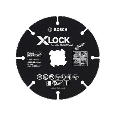 Snijschijf BOSCH X-Lock carbide Ø 125 mm