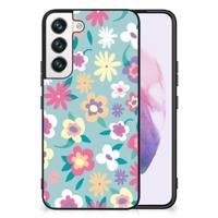 Samsung Galaxy S22 Bloemen Hoesje Flower Power - thumbnail