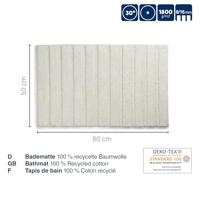 Kela Megan Badmat 80 x 50 cm - Wit - thumbnail