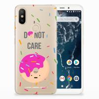 Xiaomi Mi A2 Siliconen Case Donut Roze - thumbnail