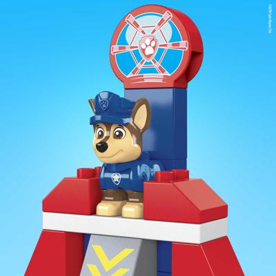 Mattel PAW Patrol: The Movie - Chase's City Police Cruiser Set Constructiespeelgoed