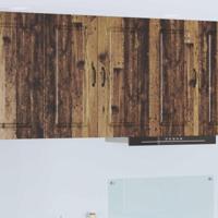 Keukenkast Kalmar Oudhout 80 x 31 x 80 cm Bewerkt hout - thumbnail