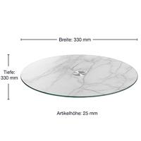 Leonardo Taartplateau Turn Marmer ø 33 cm - thumbnail