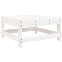 7-delige Loungeset massief grenenhout wit - thumbnail