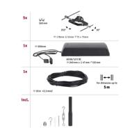 Paulmann 94434 Kabelsysteem compleet GU5.3 Zwart (mat), Chroom - thumbnail