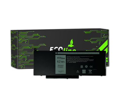 EcoLine - G5M10 Batterij Compatibel Met De Dell Latitude E5450 E5550 / 7.4V 5800mAh