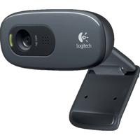 Logitech C270 HD-webcam 1280 x 720 Pixel Standvoet, Klemhouder - thumbnail