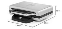 WMF Lono Sandwich Maker 800W Grijs/Zwart - thumbnail