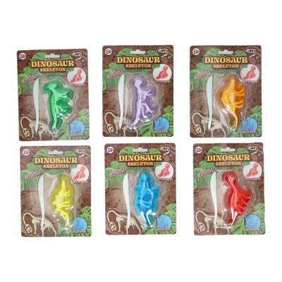 Johntoy Cut out dino slijm skelet