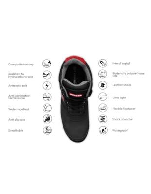 Dunlop First One 2110-43 Lage veiligheidsschoenen S3S Schoenmaat (EU): 43 Zwart 1 stuk(s)