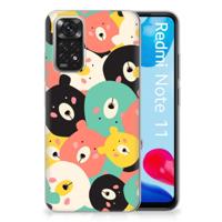 Xiaomi Redmi 10 | Redmi Note 11 4G Telefoonhoesje met Naam Bears - thumbnail