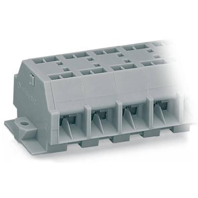 WAGO 262-208 Klemstrook 12 mm Spanveer Toewijzing: L Grijs 50 stuk(s)