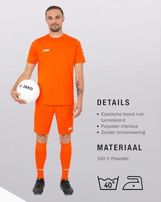 JAKO 4400K Short Manchester 2.0 Kids - Fluo Oranje - 140