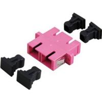 ACT EA3004 Glasvezel SC/SC Duplex Adapter Multimode OM4 - thumbnail