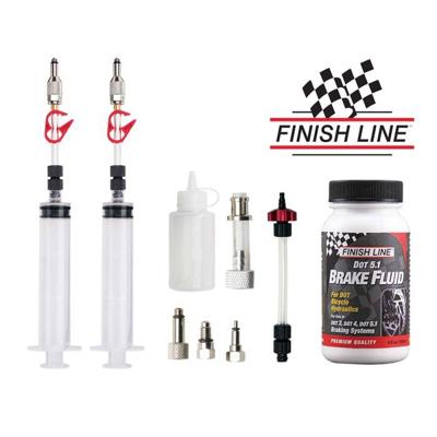 JAGWIRE Pro dot bleed kit - with finish line dot oil (120ml)