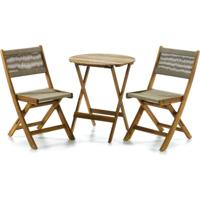 SenS-Line Lanzarote Bistroset taupe - thumbnail