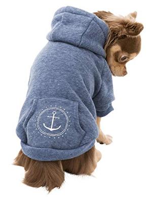TRIXIE BE NORDIC HONDENTRUI HOODIE FLENSBURG BLAUW 33 CM - thumbnail