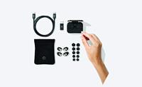 Master & Dynamic MW07MB True Wireless hoofdtelefoon, 3,5 uur batterijduur per lading, edelmetalen oplaadcase, IPX4, mat zwart - thumbnail