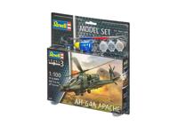 Revell model set - ah-64a apache 56dlg. - incl. basiskleuren verf - thumbnail