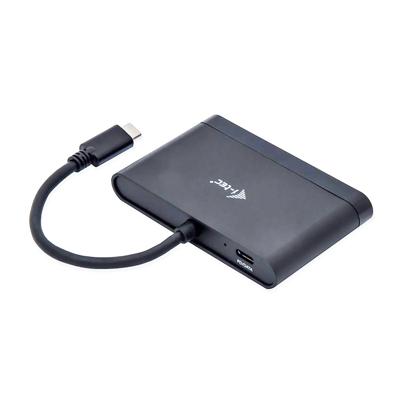 I-tec C31DTPDHDMI USB 3.0 (3.1 Gen 1) Type-C 5000Mbit/s Zwart hub & concentrator - thumbnail