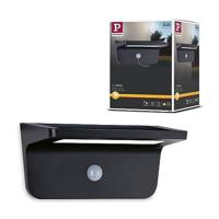 Paulmann 94505 Cyrus Wandlamp op zonne-energie Energielabel: A (A - G) 5.00 W Warmwit Antraciet - thumbnail