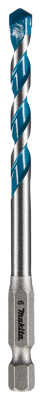 Makita E-14984 Carbide Multifunctionele boor 1 stuks 6 mm Gezamenlijke lengte 100 mm 1/4 (6.3 mm) inbus 1 stuk(s)