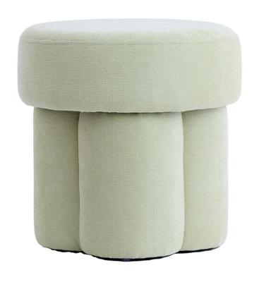 Light & Living Poef 'Curtea' kleur Lichtgroen